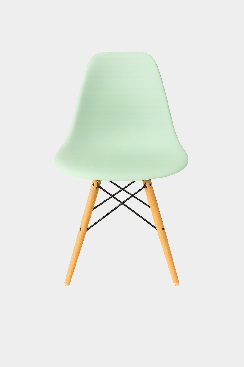Eames Eiffel Dining Chair (Natural Base)