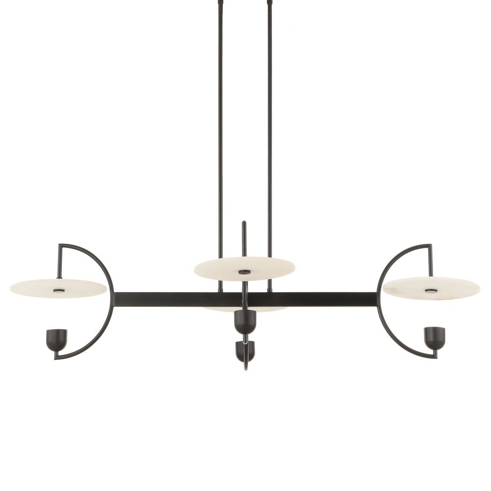 Kyoto, 4 Lt Linear LED Chandelier
