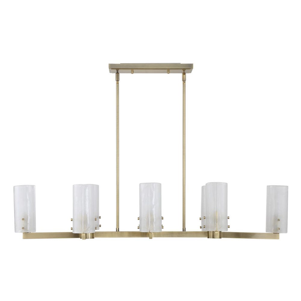 Mistie, 8 Lt Linear Chandelier