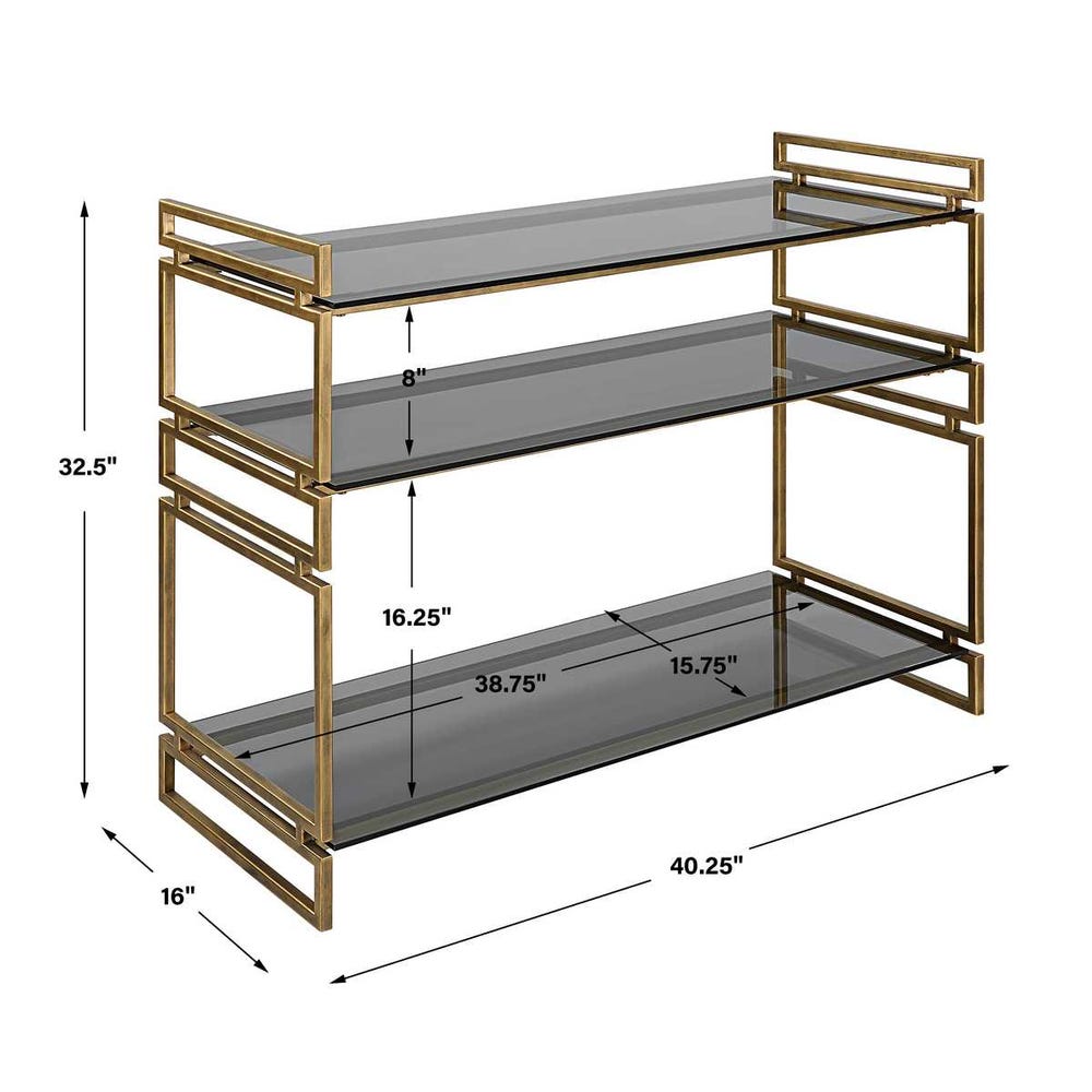Stacked Up Console Table