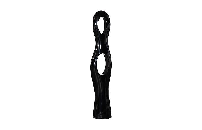 Double Circle Sculpture Gel Coat - Black