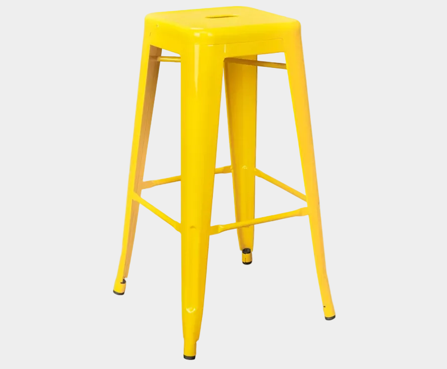 Tolix Backless Stool