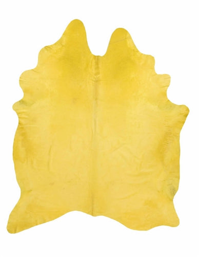 Dyed Cowhide - Yellow