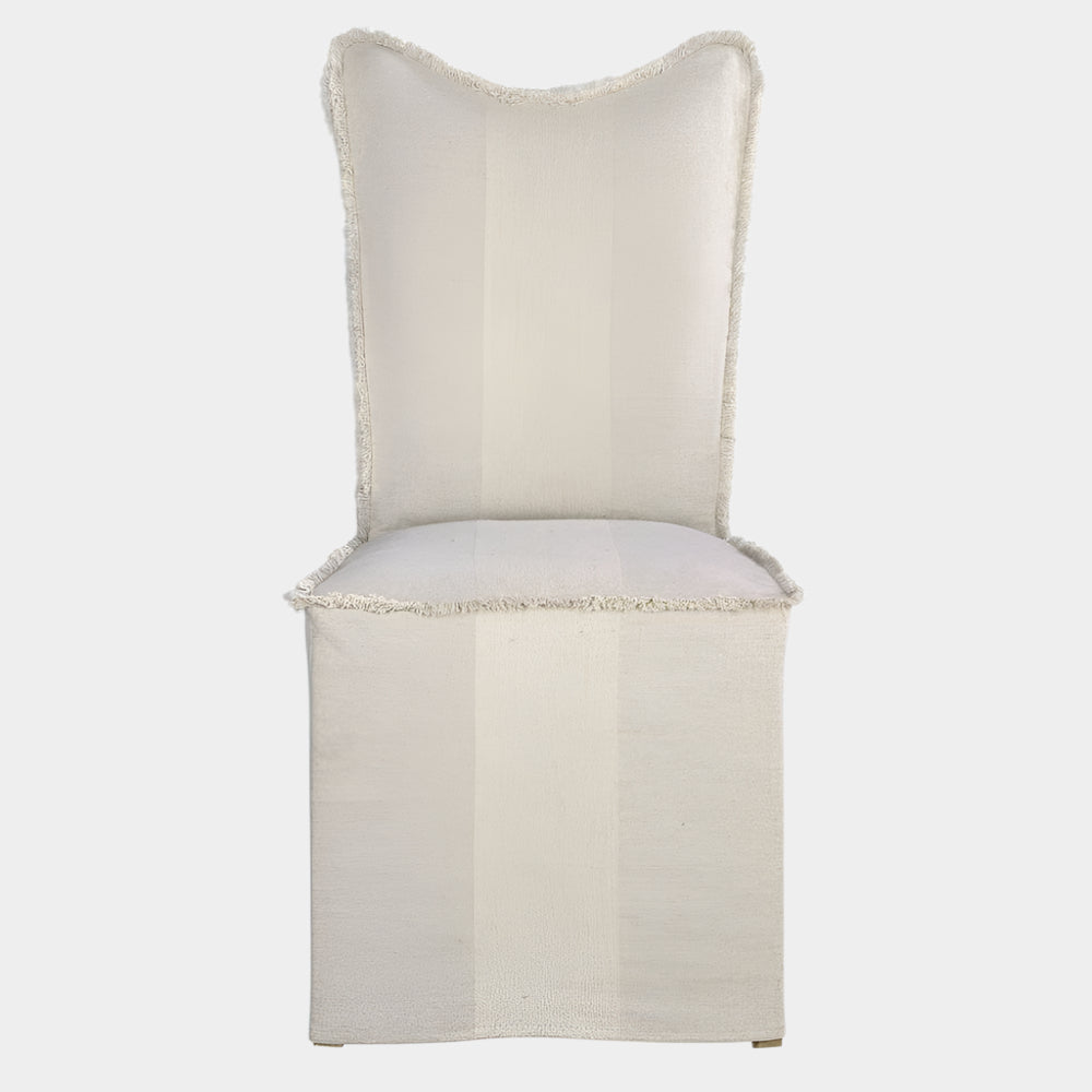 Lenore Armless Chair, Flax, 2 Per Box, Priced Each
