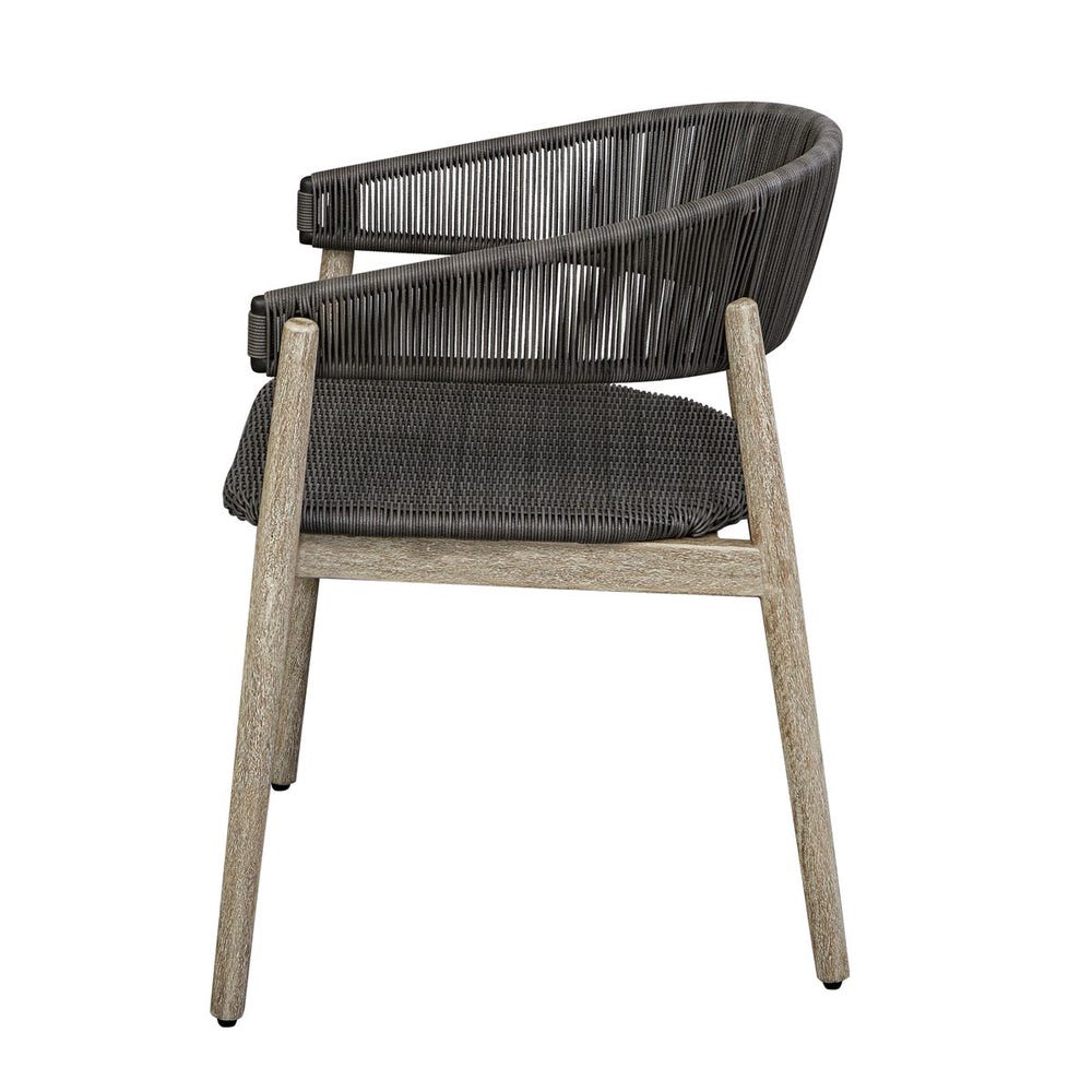Dermott Outdoor Dining Chair, 2 Per Box, Priced Each