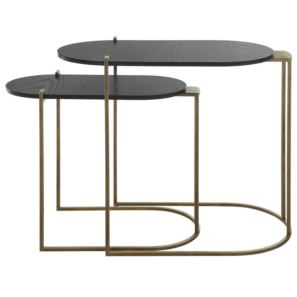 Aztec Nesting Tables, S/2