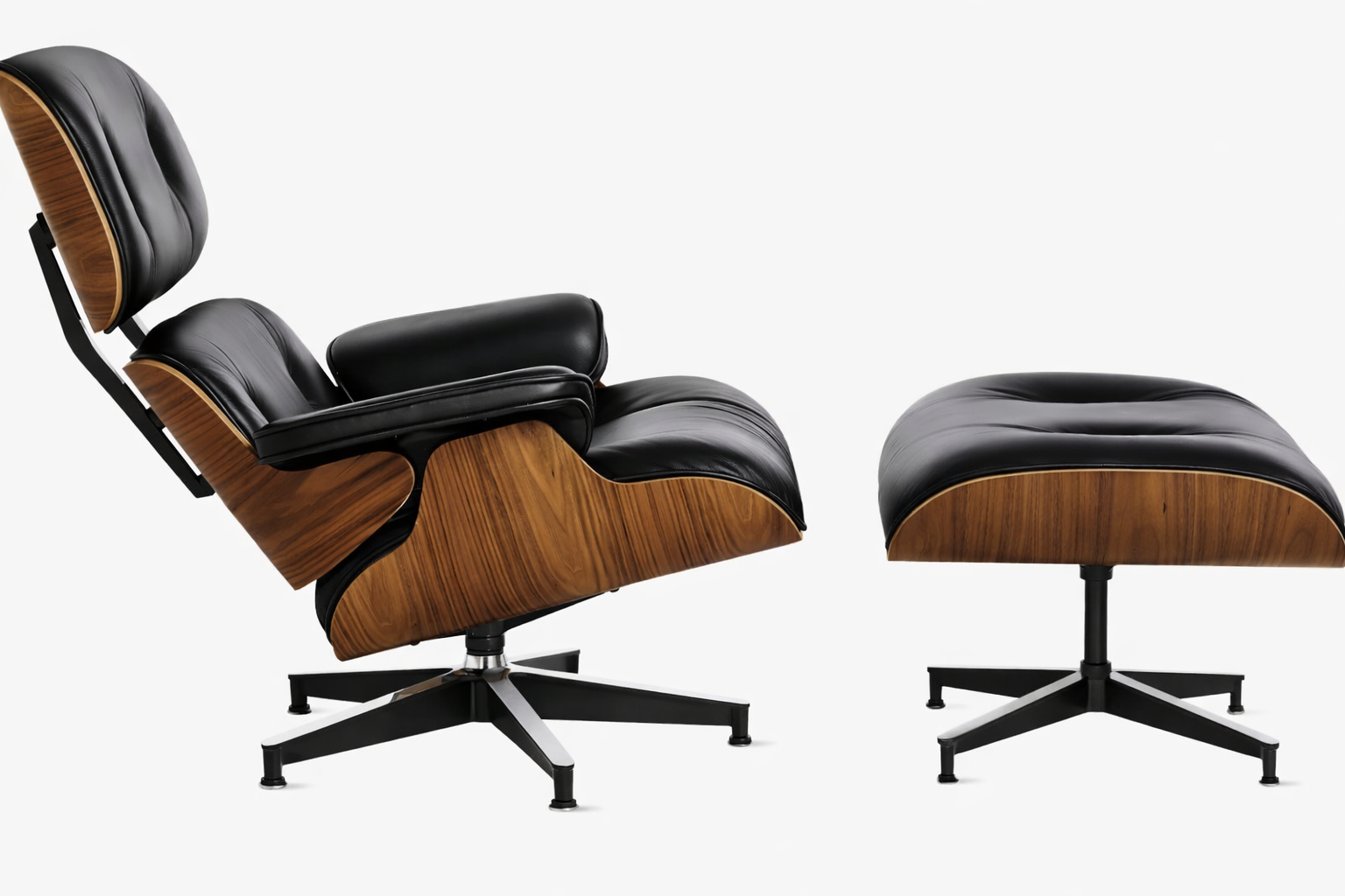 Fauteuil Lounge et Ottoman Eames - Grand