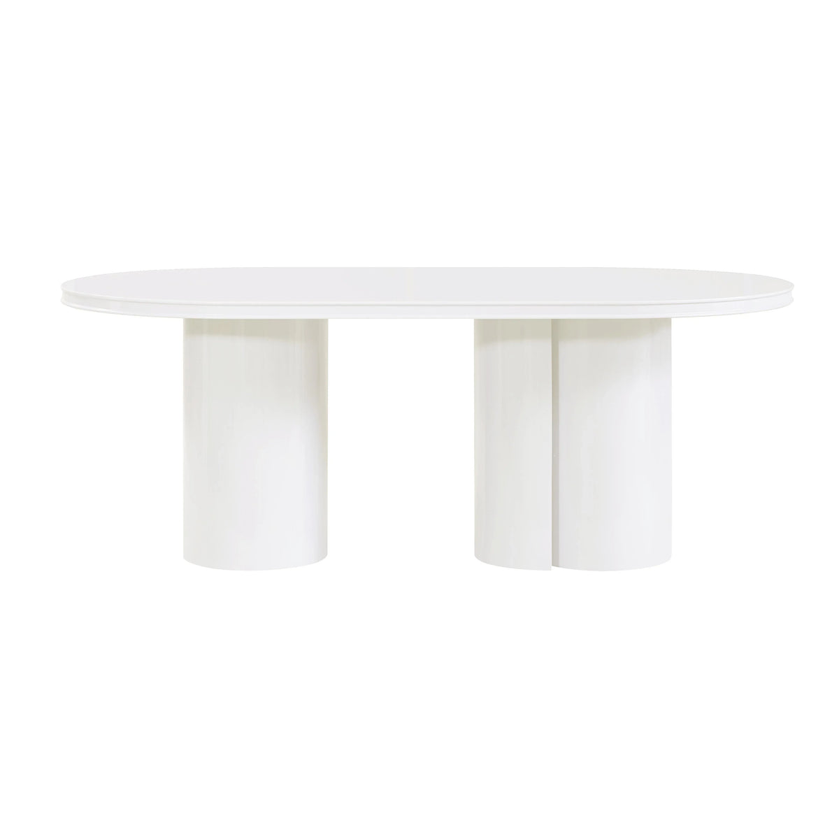 Elora Lacquer Dining Table - 79" Oval