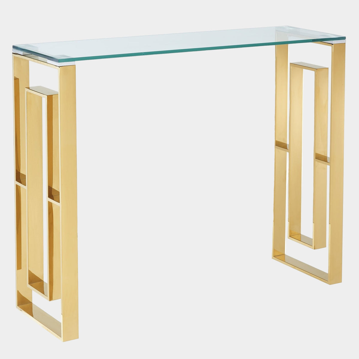 Eros Console Desk - Gold