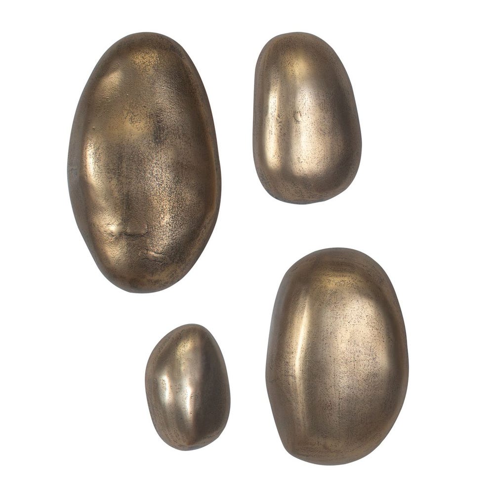 Set in Stone Outdoor Wall Decor, S/4
