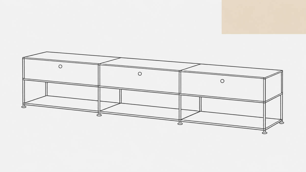 USM Haller Open Media Console