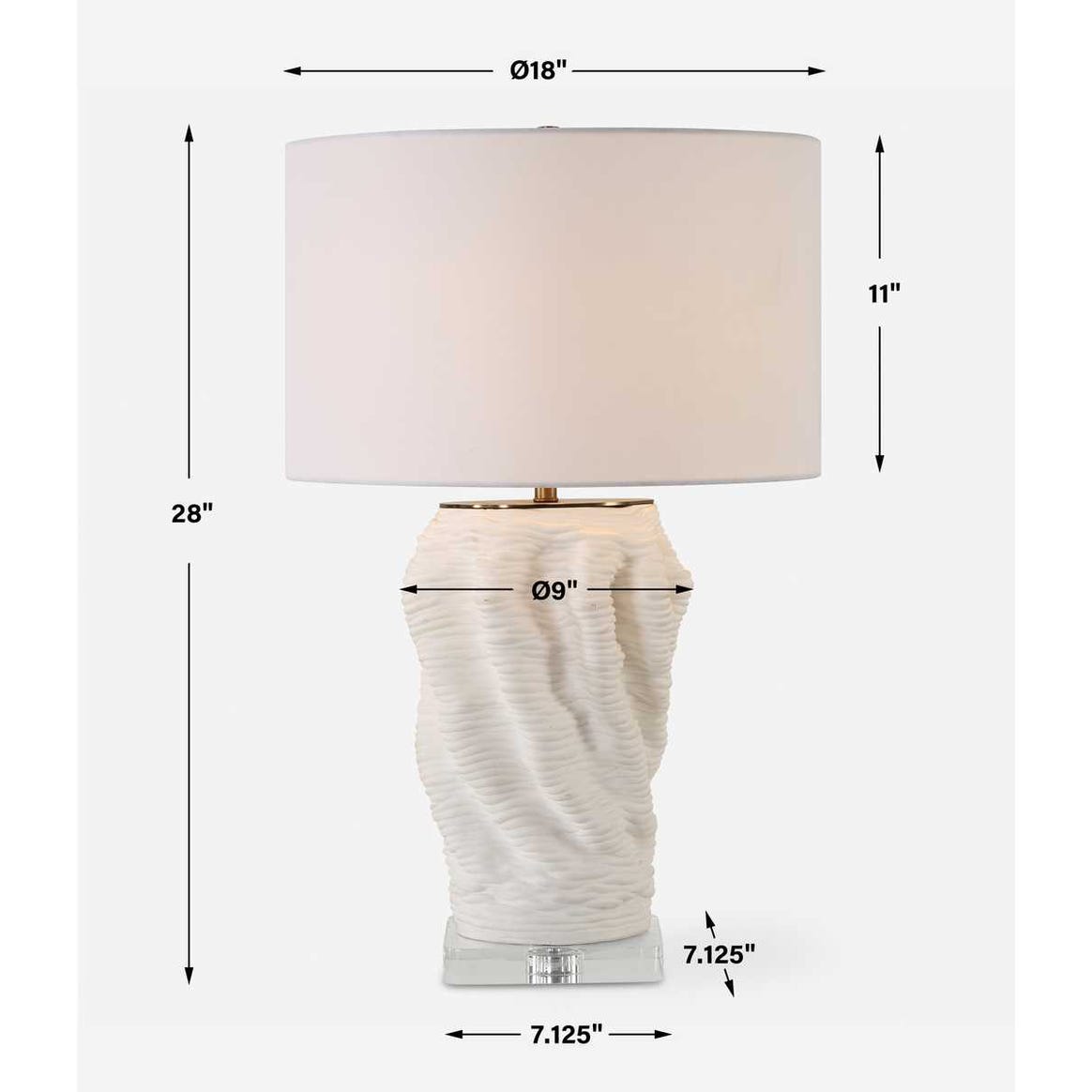 Stratified Table Lamp