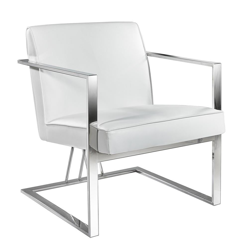 Fauteuil d'appoint Fairmont - Similicuir taupe