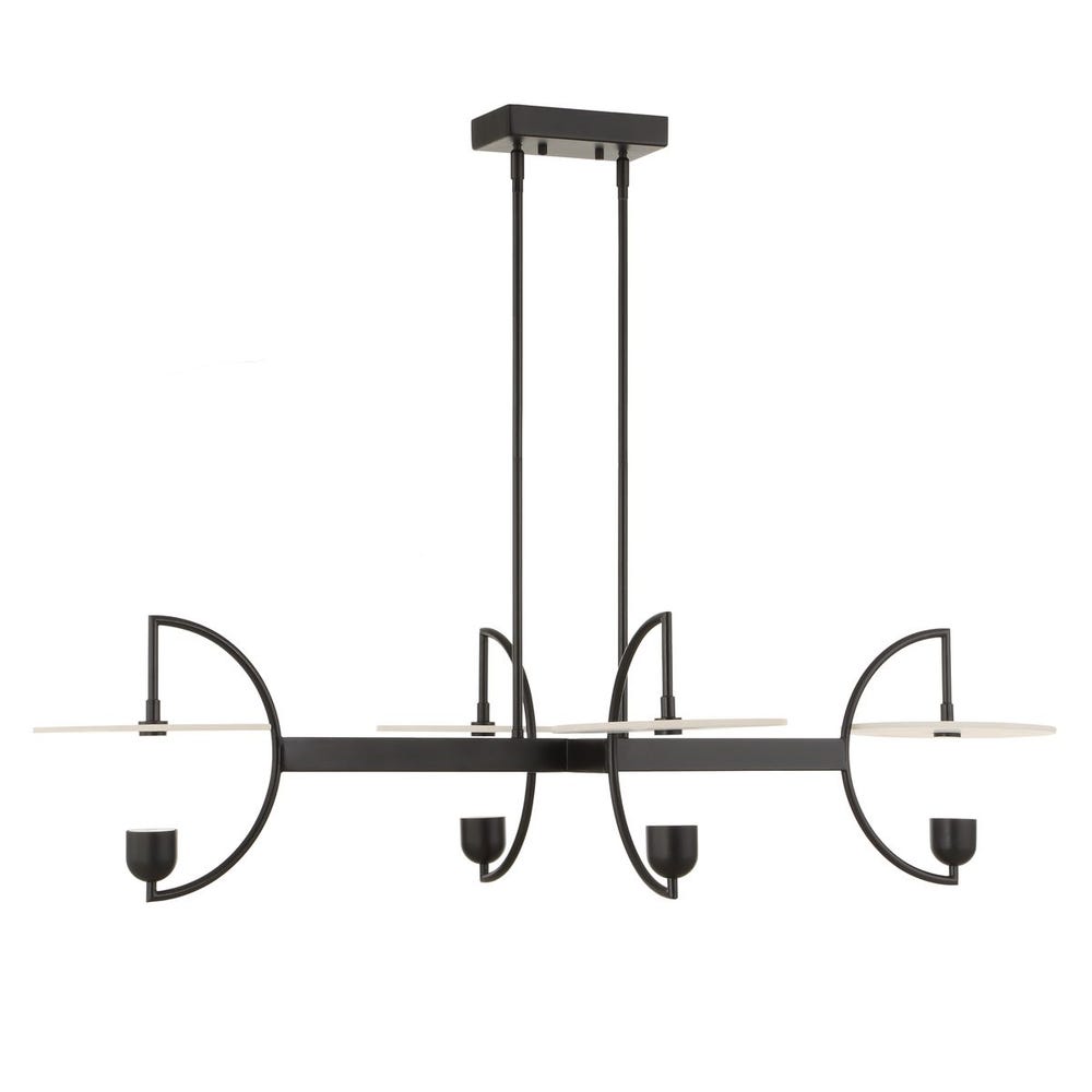 Kyoto, 4 Lt Linear LED Chandelier
