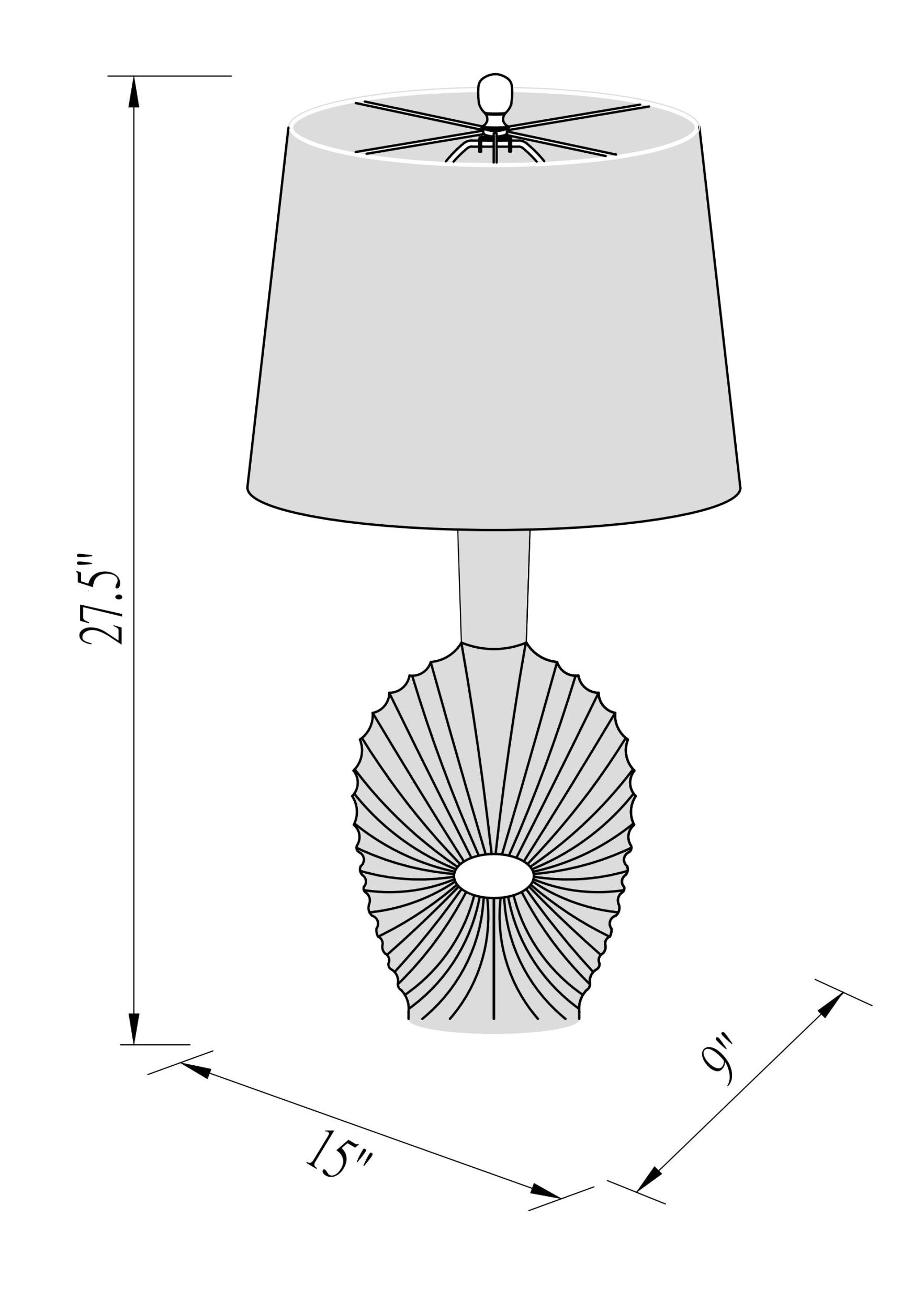 Fatima Accent Table Lamp