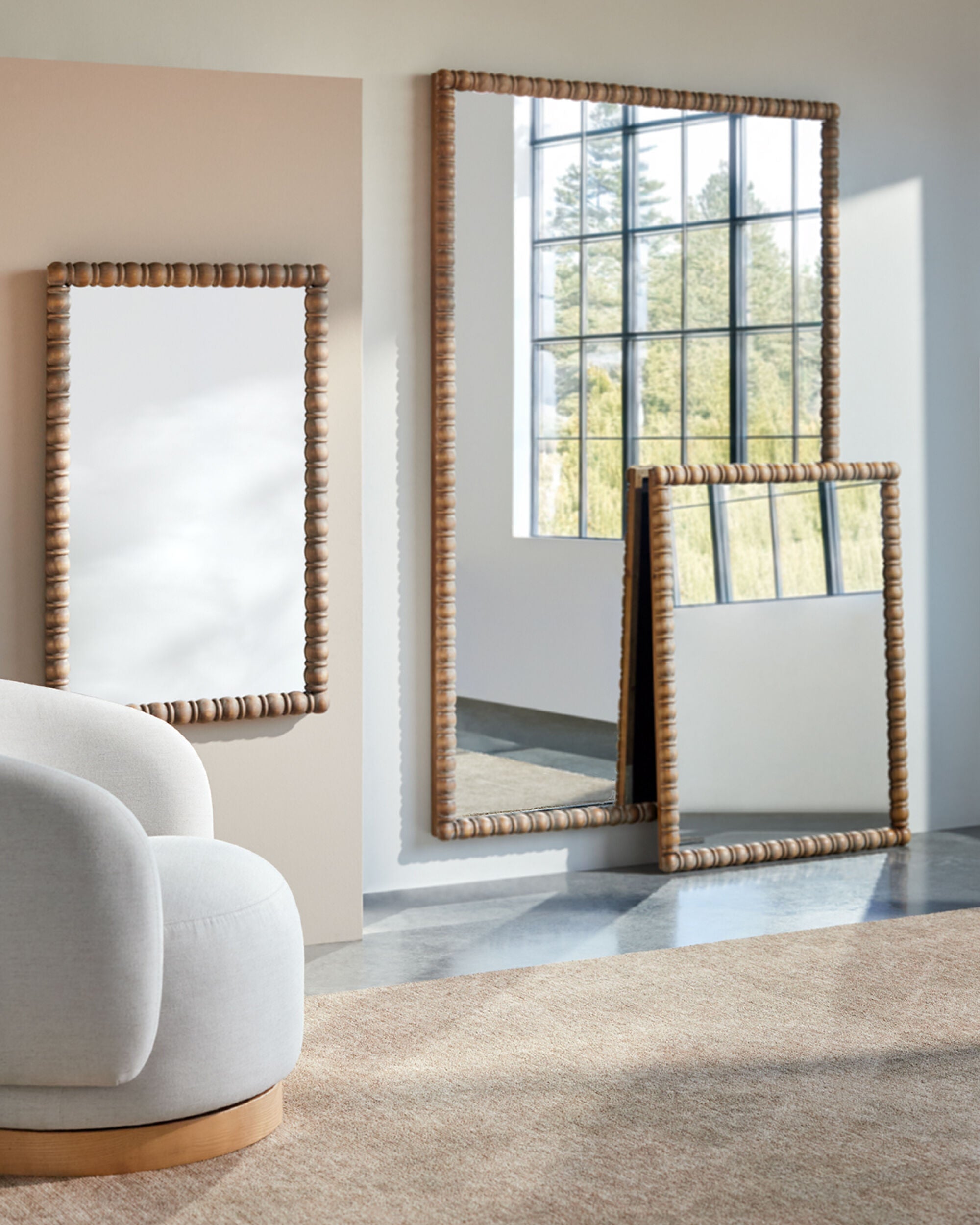 Karling Blair Accent Mirror, Full Length Mirror