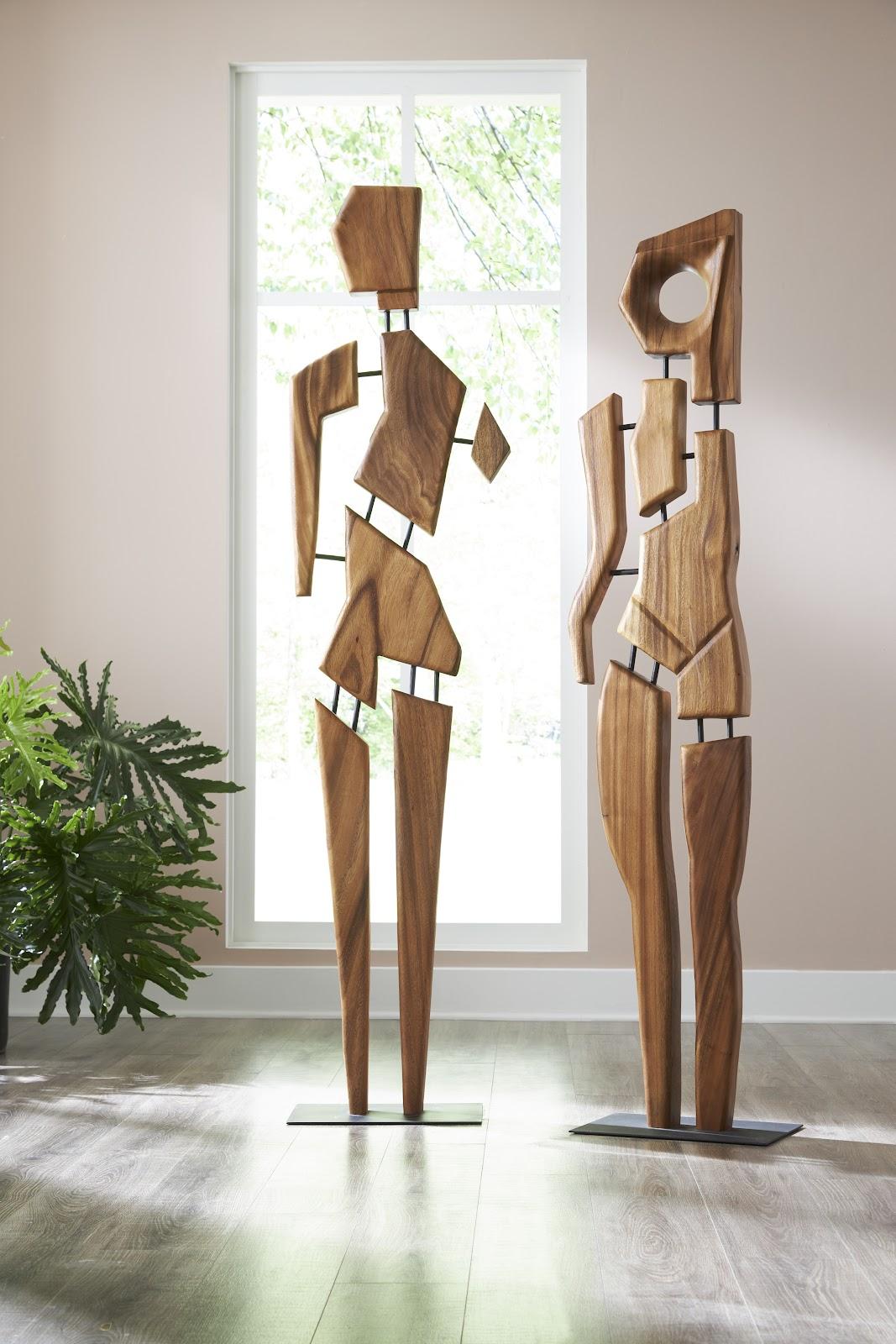 Sculpture en bois de Jack