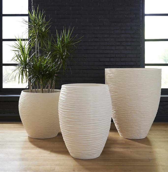 Waves Planter, Medium