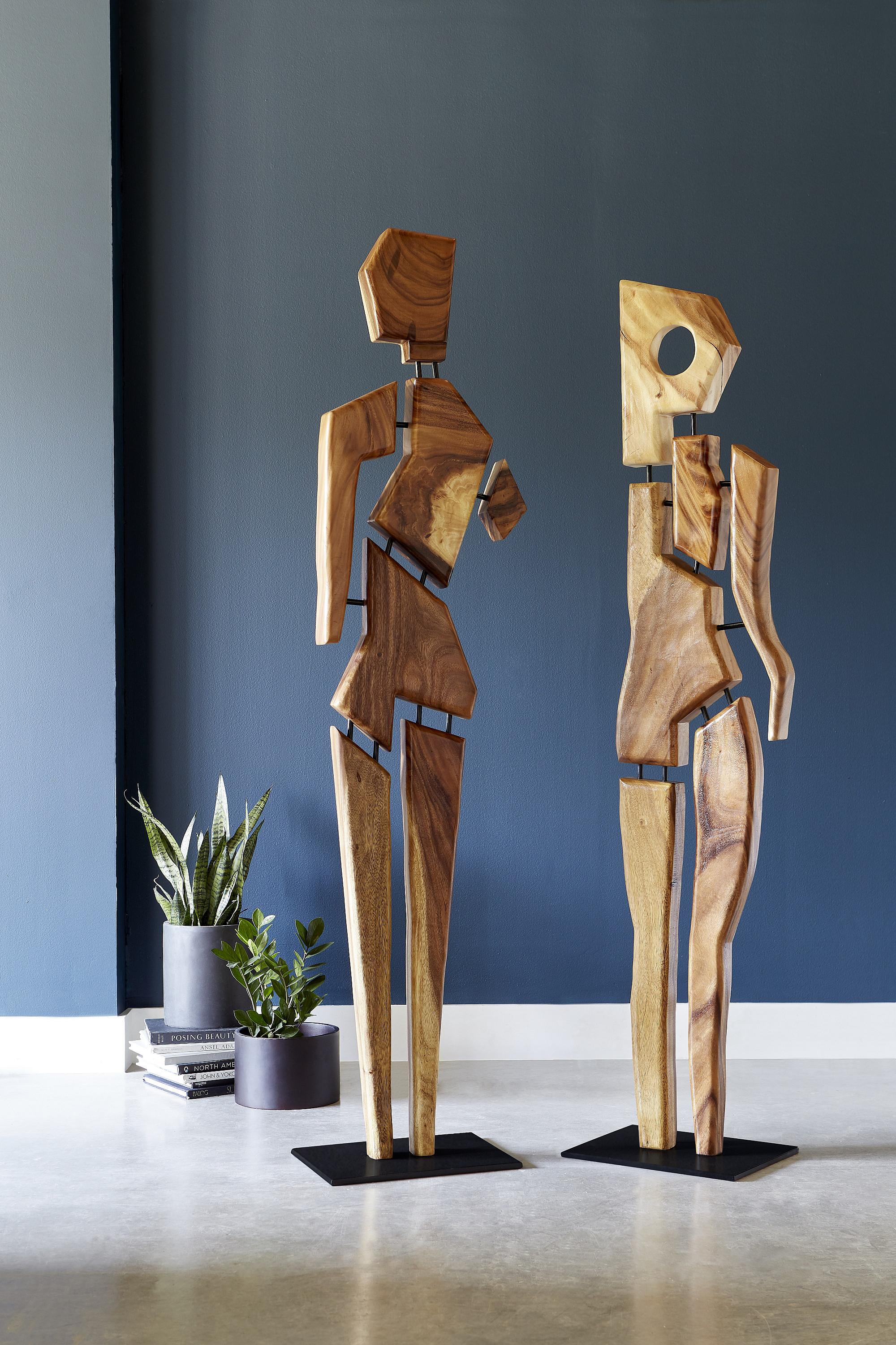 Sculpture en bois de Jack