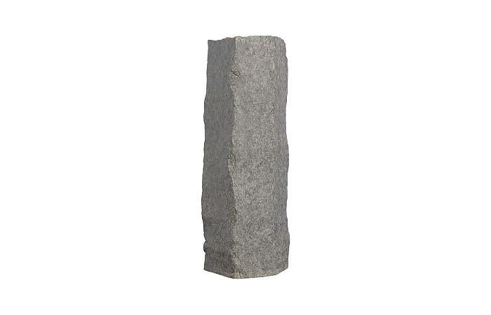 Sculpture en pierre coulée colossale, gris