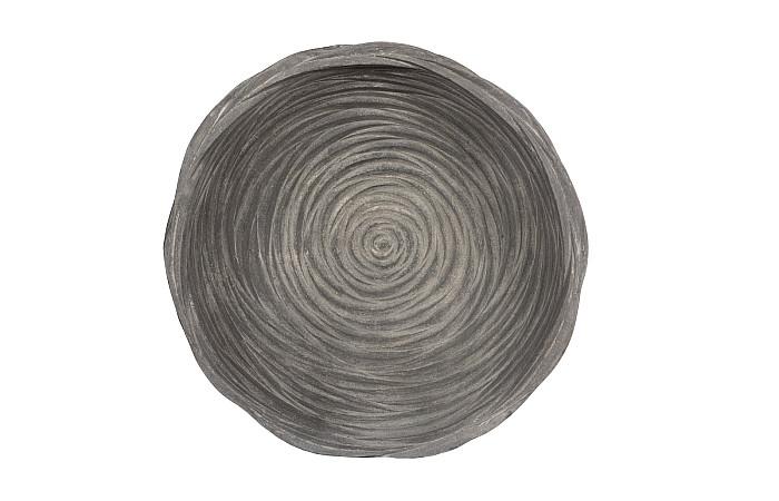 Waves Bowl, Large, Gray