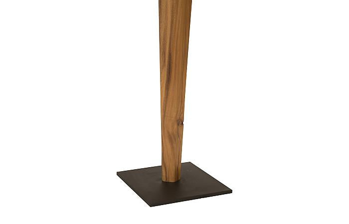 Sculpture d'homme vêtu, grande taille, Chamcha, naturel, noir, cuivre