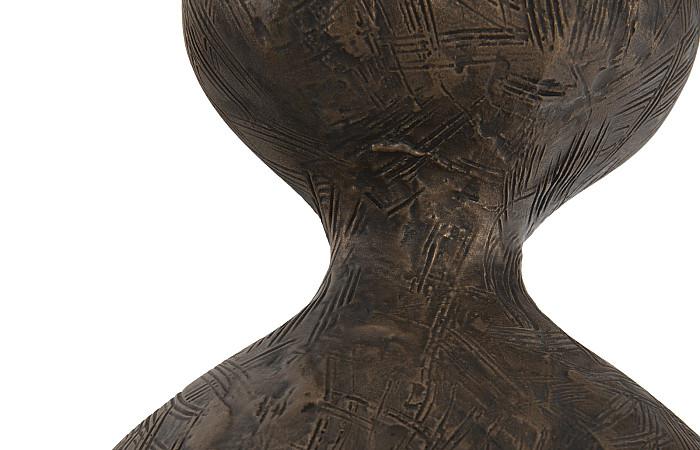 Figurine Skyler, résine, finition bronze