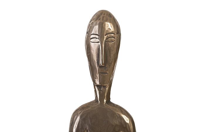 Sculpture Bulol, bronze poli, SM