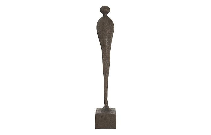 Figurine Skyler, résine, finition bronze