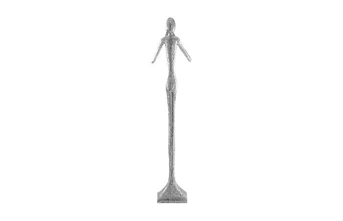Ne dites pas le mal, sculpture fine, grande taille, résine, feuille d'argent