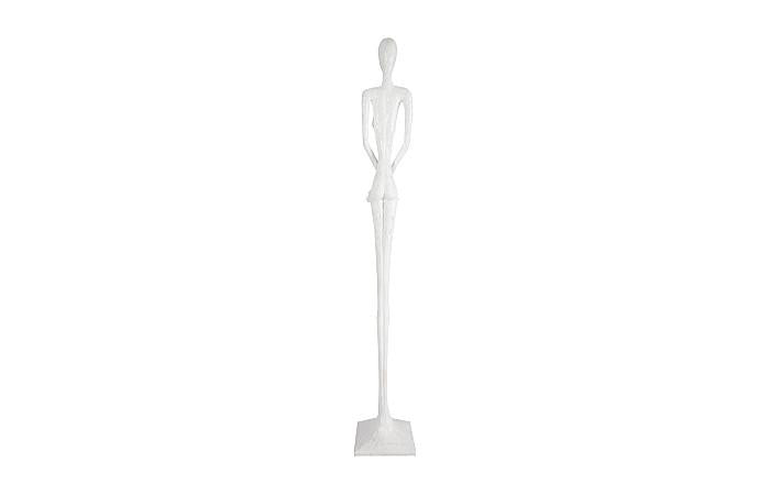 Sculpture Lottie, Résine, Gel Coat Blanc