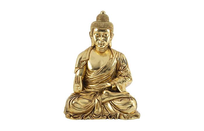 Bouddha enchanteur, feuille d'or