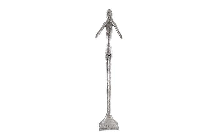 Ne dites pas le mal, sculpture fine, grande taille, résine, feuille d'argent