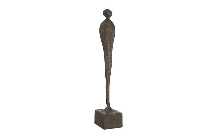 Figurine Skyler, résine, finition bronze