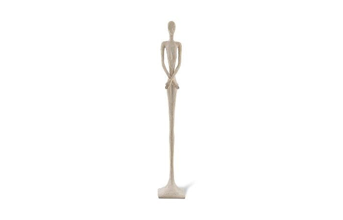 Sculpture de Lottie, résine, pierre romaine