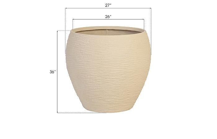 Waves Planter, Medium