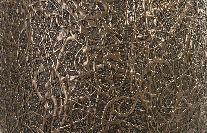String Theory Planter, Bronze, MD