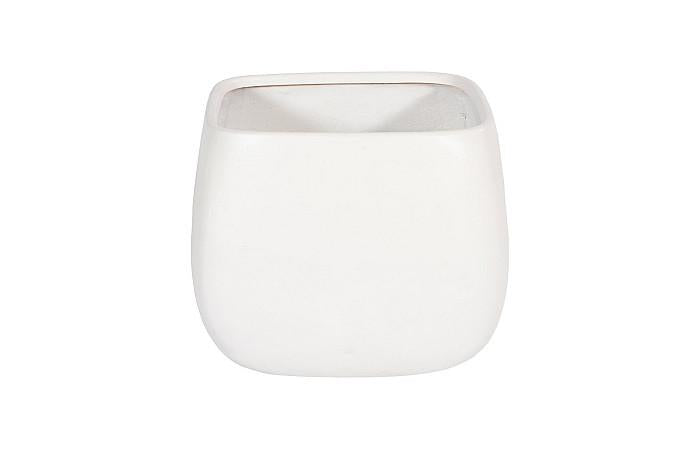 Swell Planter, Large, White