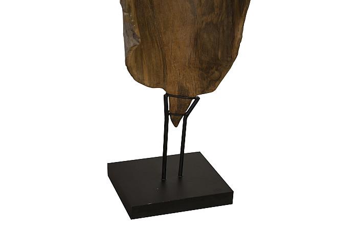 Sculpture en bois de teck, assortiment