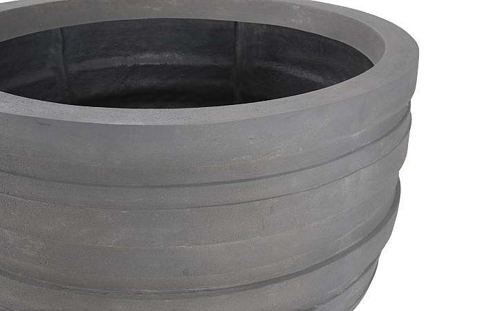 June Planter, Raw Gray, LG