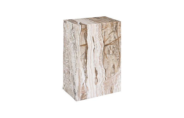 Onyx Pedestal, Natural Brown