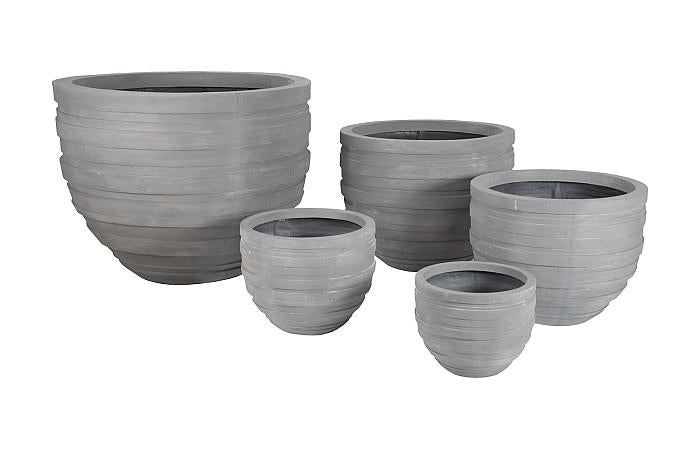 June Planter, Raw Gray, XL
