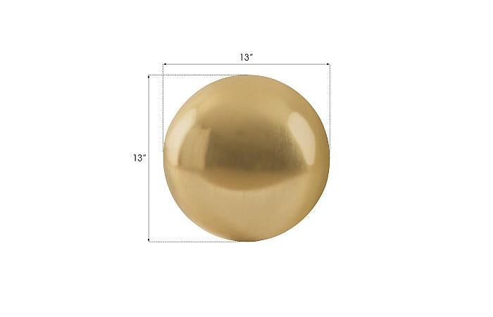 Ballon de sol, petit, feuille d'or