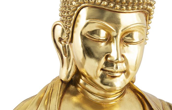 Bouddha enchanteur, feuille d'or