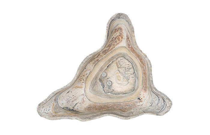 Cast Onyx Bowl, Faux Finish, Medium