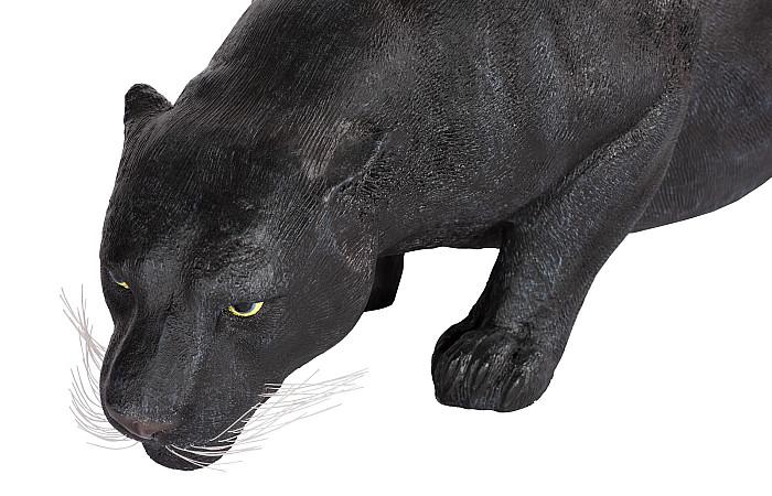 Sculpture de panthère, Prowl, Noir