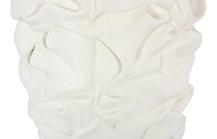 Drape Planter, White Stone, SM