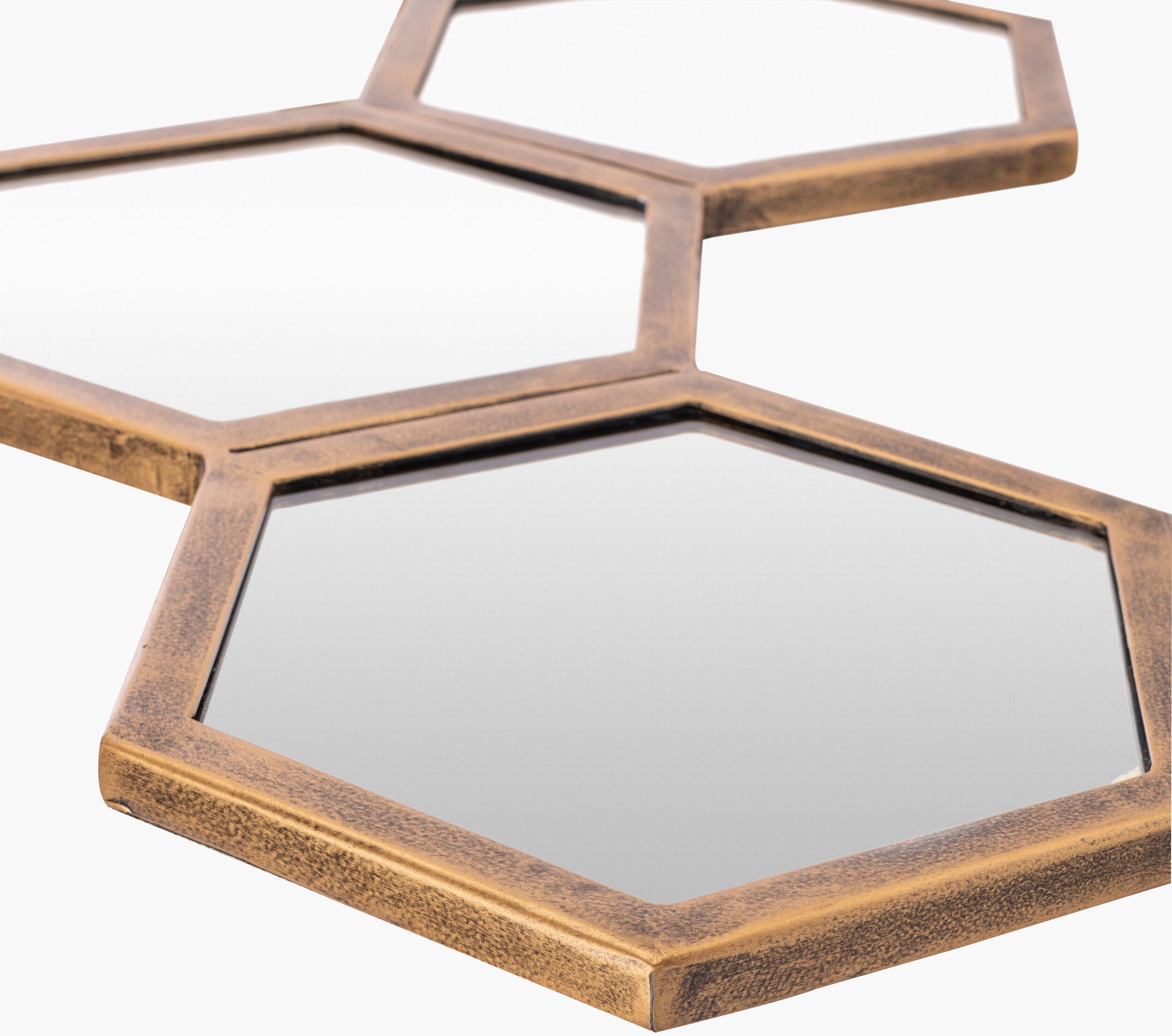Honeycomb Accent Mirror