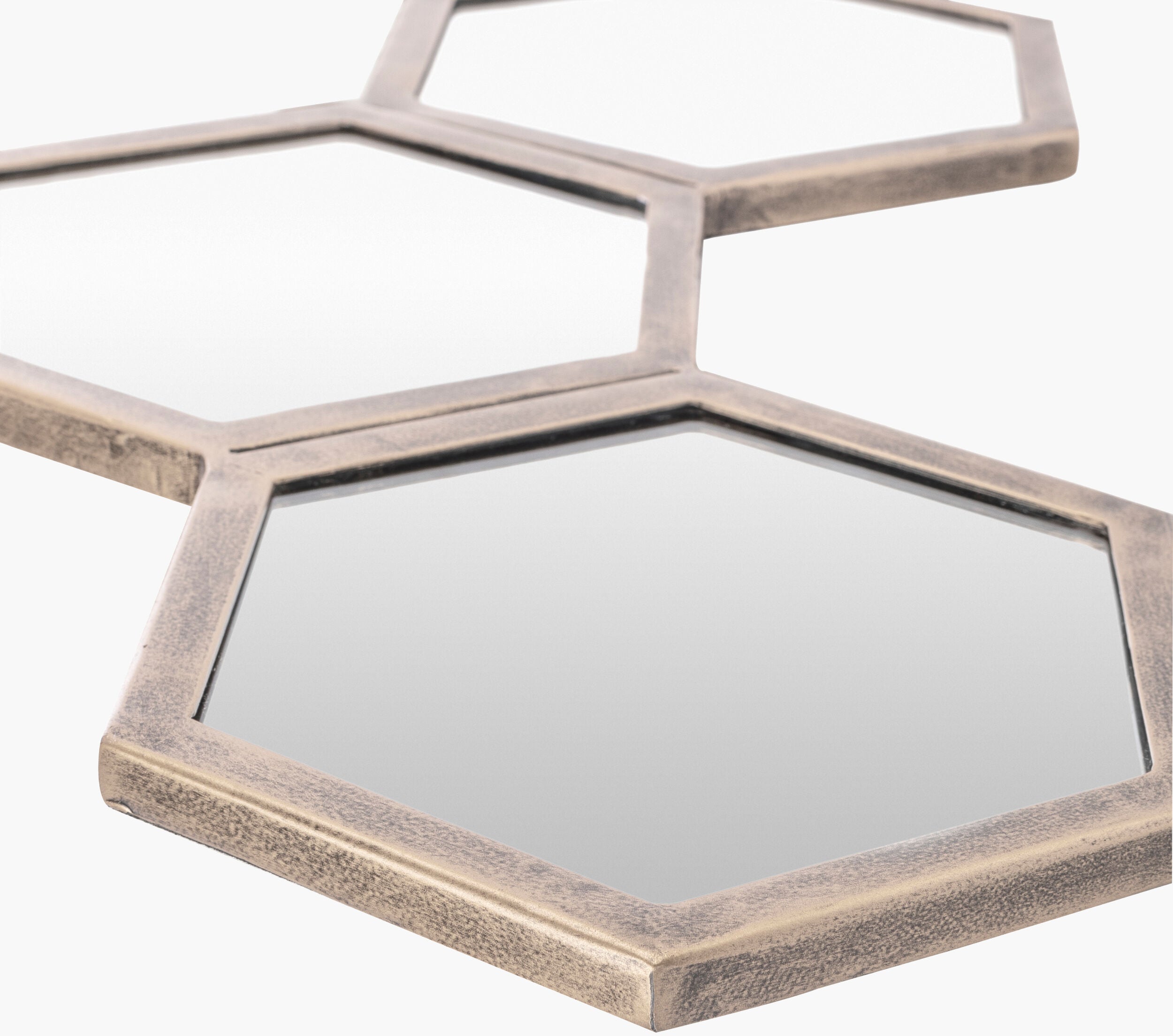 Honeycomb Accent Mirror