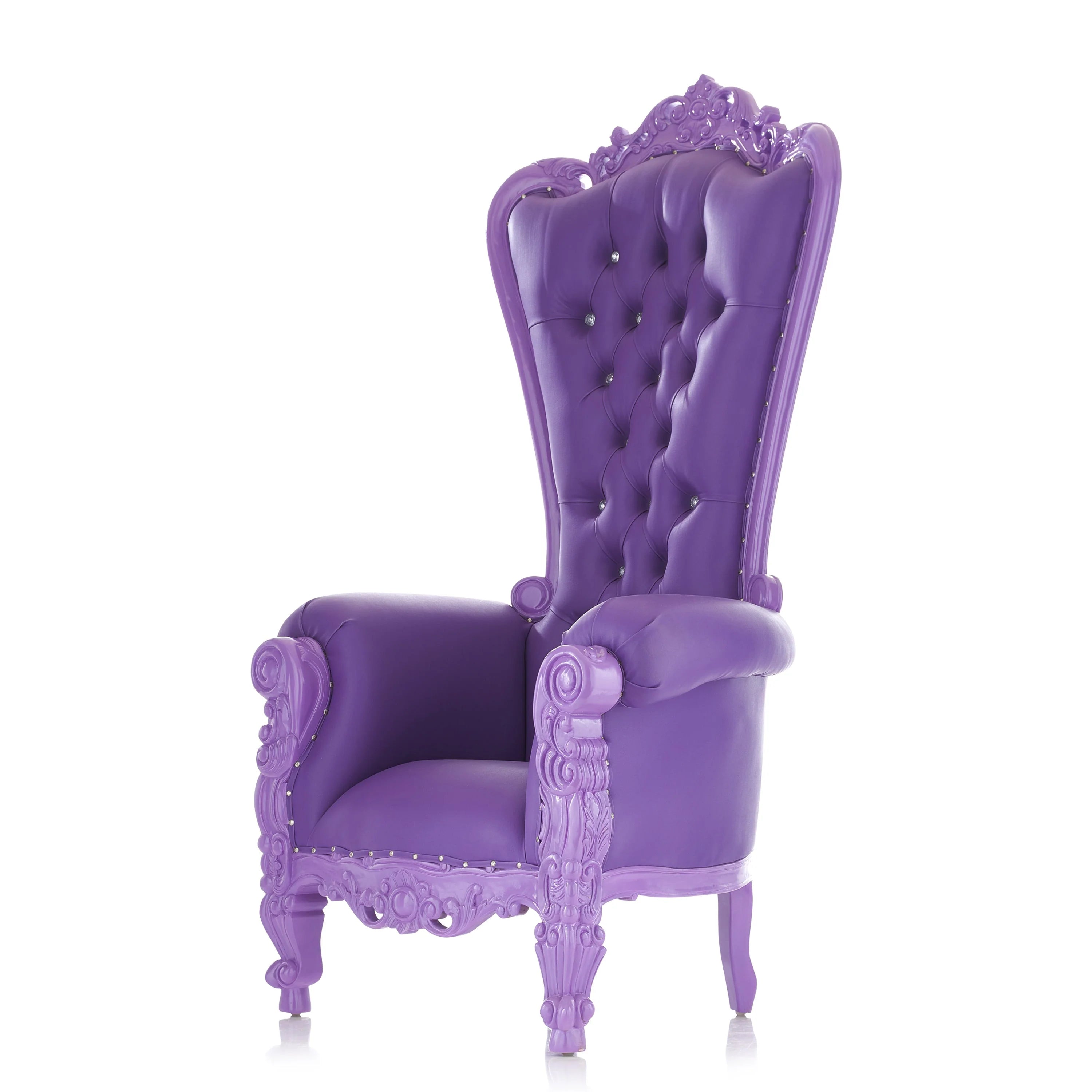 Queen Tiffany Throne Chair - Vinyl